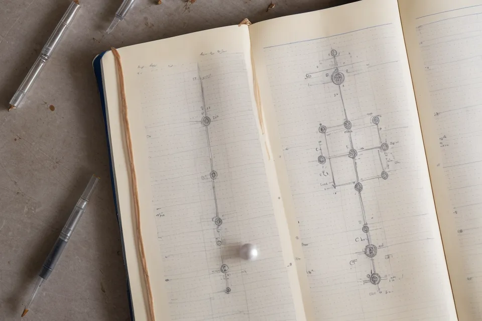 notes manuscrites sur l'aromathérapie émotionnelle et lavande vraie séchée