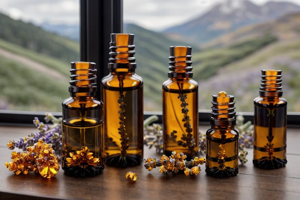 Écran d'ordinateur affichant un cours de biochimie de l'aromathérapie